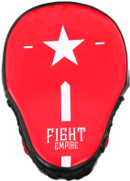 Боксерская лапа Fight Empire 4154068 (красный/черный) - 