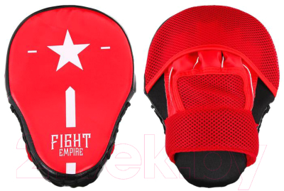 Боксерская лапа Fight Empire 4154068 (красный/черный)