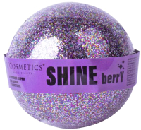 Бомбочка для ванны L'Cosmetics С блестками Shine Berry (160г) - 