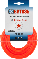 

Леска для триммера ВИТЯЗЬ, ЛЗ-3.0-15
