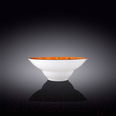 Тарелка столовая глубокая Wilmax WL-668322/A (оранжевый)