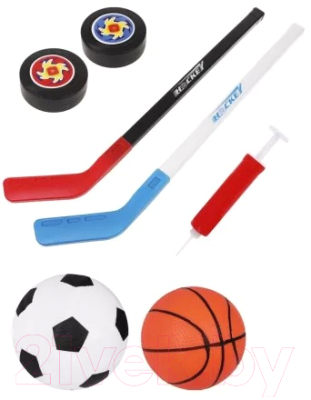 Набор активных игр Наша игрушка Футбол, баскетбол, хоккей / AZL899