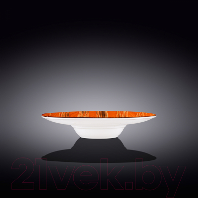 Тарелка столовая глубокая Wilmax WL-668325/A (оранжевый)