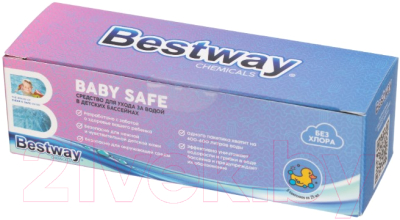 Средство для бассейна дезинфицирующее Bestway Baby Safe Chemicals BS125BWC (125гр)