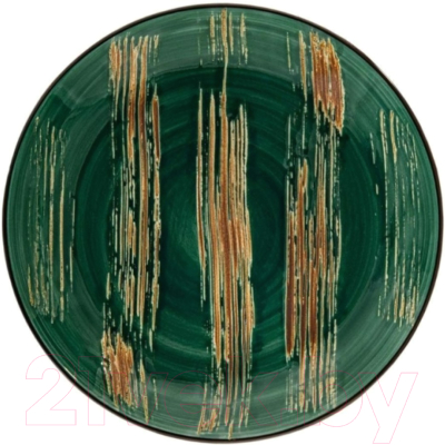 Тарелка столовая глубокая Wilmax WL-668527/A (зеленый)