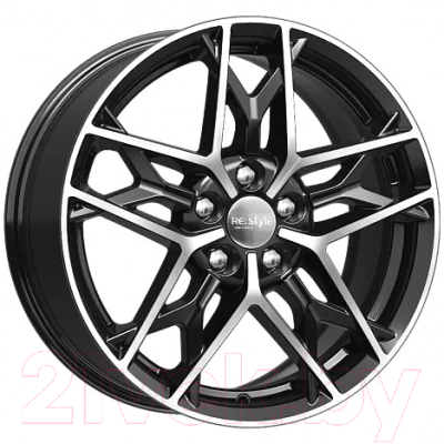 Литой диск K&K КС894 Camry 17x7.5" 5x114.3мм DIA 60.1мм ET 45мм Алмаз черный