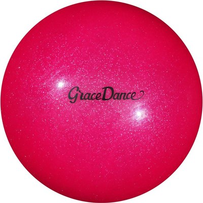 Мяч для художественной гимнастики Grace Dance 4327148 (16.5см, розовый) - 