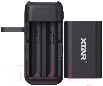 Зарядное устройство для аккумуляторов XTAR PB2C-Black