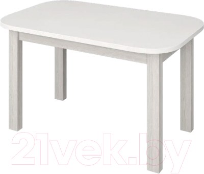 Обеденный стол Senira Р-02.06-01 (белый матовый/белый)