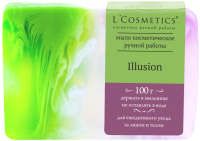 Мыло твердое L'Cosmetics Ручной работы Illusion по мотивам Lanvin Eclat D'arpege W  (100г) - 