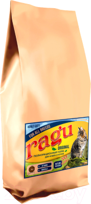 Сухой корм для кошек Ragu Полнорационный (14кг)