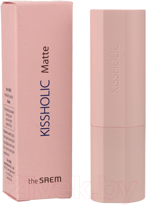 Помада для губ The Saem Kissholic Lipstick Matte тон PK07 Specially Pink (4.1г)