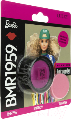 Пудра для волос детская Lukky Barbie / Т20061 (фуксия)