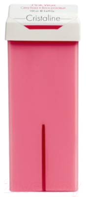 Воск для депиляции Cristaline Розовый в картридже / 404208 (100мл)