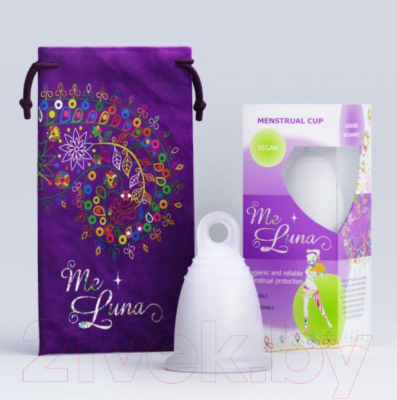 Менструальная чаша Me Luna Sport M Ring Clear