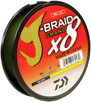 

Леска плетеная Daiwa, J-Braid Grand X8 0.20мм 135м