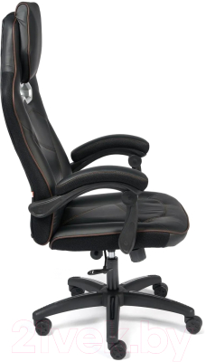 Кресло геймерское Tetchair Arena кожзам  (черный/черный карбон 36-6)