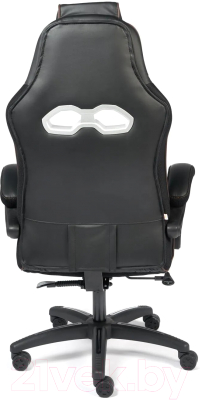 Кресло геймерское Tetchair Arena кожзам  (черный/черный карбон 36-6)