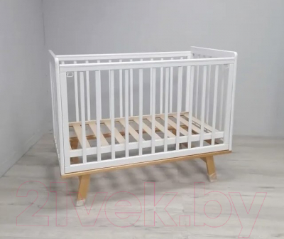 Изображение товара Детская кроватка Incanto Anniken (маятник, белый бук)
