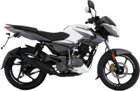 Мотоцикл Bajaj Pulsar NS 125 (белый/серый) - 