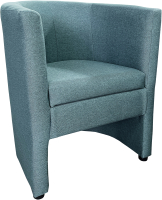 Кресло мягкое Lama мебель Рико (Bahama Plus Blue) - 