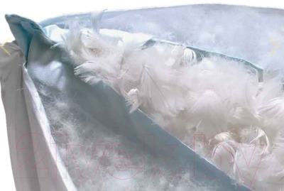 Подушка для сна Arya Camelia / 8680943213396 (белый/голубой)