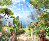 

Фотообои бесшовные Citydecor, Морской пейзаж