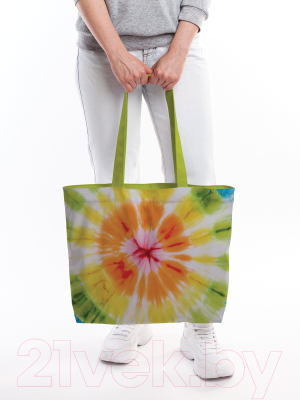 Пляжная сумка JoyArty Разноцветные круги / bsz_274832