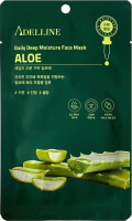 

Маска для лица тканевая Adelline, Daily Deep Moisture Facial Mask Aloe Vera