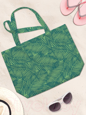 Пляжная сумка JoyArty Пальмовые листья / bsz_369580