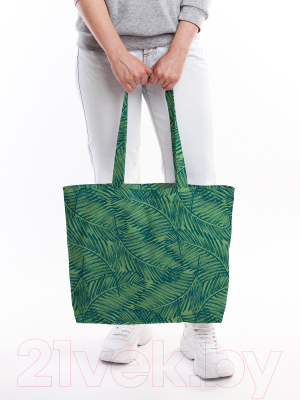Пляжная сумка JoyArty Пальмовые листья / bsz_369580