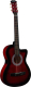Акустическая гитара Terris TF-3802C RD - 