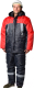 Комплект рабочей одежды ТД Артекс Балтика утепленный (р-р 48-50/182-188, Оксфорд, серый/красный) - 