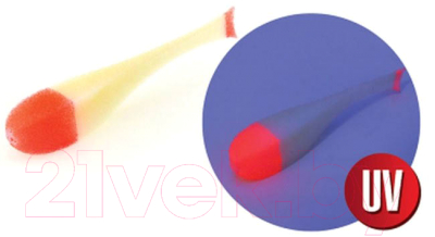 Мягкая приманка Yaman С силиконовой вставкой 105мм / 431658 (15 UV, 5шт)
