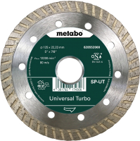 Отрезной диск алмазный Metabo 628552000 - 