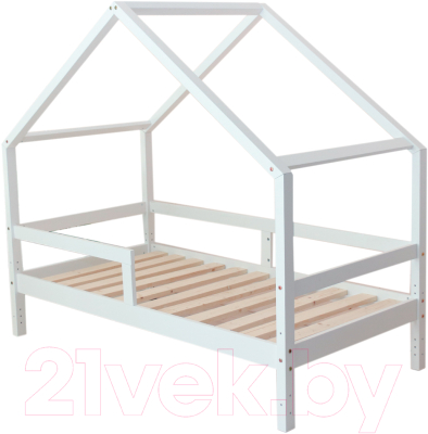 Стилизованная кровать детская Millwood SweetDreams 5 (сосна белая)