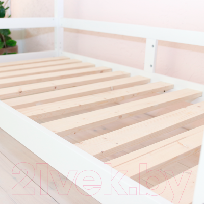 Стилизованная кровать детская Millwood SweetDreams 6 (сосна белая)