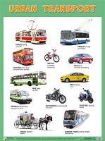 

Развивающий плакат Мозаика-Синтез, Urban Transport / МС10958
