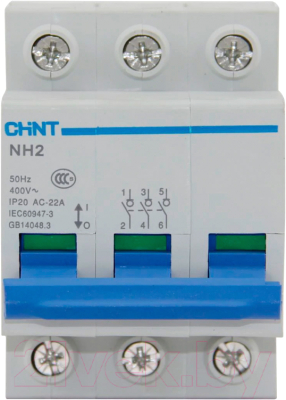 Выключатель нагрузки Chint NH2-125 3P 100A