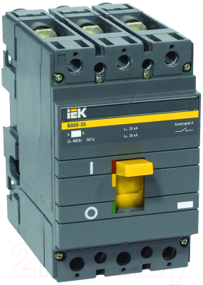 Выключатель автоматический IEK ВА 88-35 250А 3п 35кА / SVA30-3-0250
