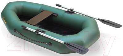 Надувная лодка Leader Boats Компакт-200-М / 2002021 (зеленый)