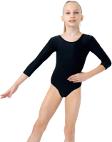 Купальник для художественной гимнастики Grace Dance 871217 (р-р 36, черный) - 