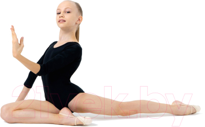 Купальник для художественной гимнастики Grace Dance 871217 (р-р 36, черный)