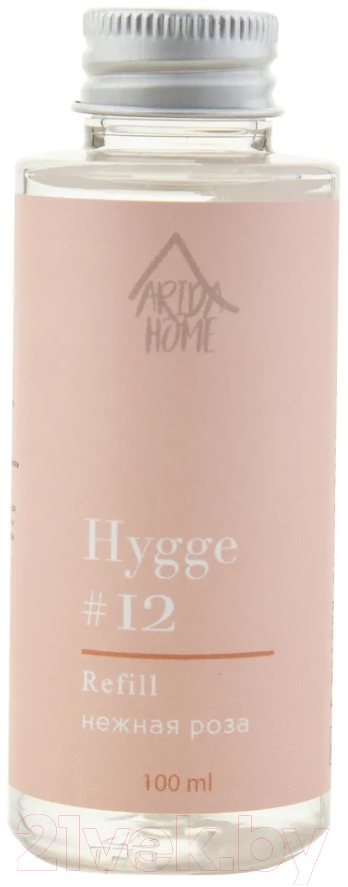 Жидкость для аромадиффузора Arida Home Hygge №12 Нежная роза (100мл)