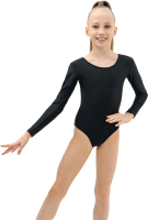 Купальник для художественной гимнастики Grace Dance 871281 (р-р 34, черный) - 