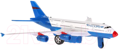 Самолет игрушечный Технопарк 91002S-R