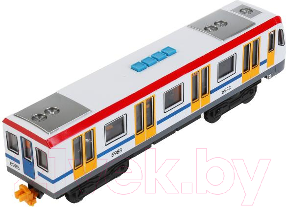 Вагон метро игрушечный Технопарк SUBWAYMSC-30PL-RDWH