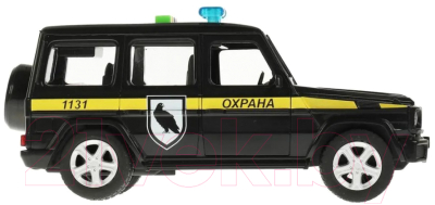 Автомобиль игрушечный Технопарк Mercedes-Benz G-Class Охрана / GCLASS-21PLSEC-BK