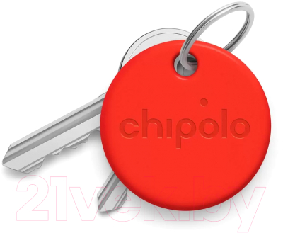 Беспроводная метка-трекер Chipolo One / CH-C19M-RD-R (красный)