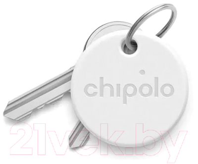 Беспроводная метка-трекер Chipolo One / CH-C19M-WE-R (белый)